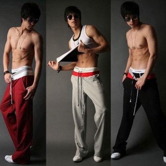 Amart Fashion Men's Sweatpants Loose Casual Jogging Pants - Intl June 2018 - 3 Amart Fashion Men's Sweatpants Loose Casual Jogging Pants - intl - 3