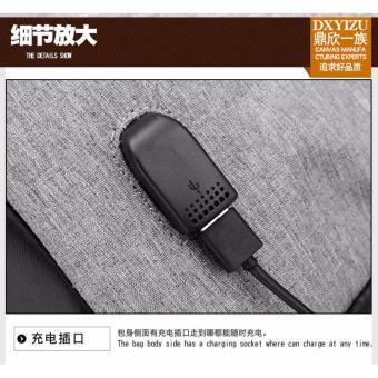 Anti Lost Design Against Theft Shoulder Bag Men And Women BusinessComputer Backpack 32x14x44cm - Intl June 2018 - 2 Anti Lost Design Against Theft Shoulder Bag Men and Women BusinessComputer Backpack 32x14x44cm - intl - 2