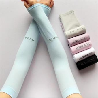 Aqua Cooling Arm Sleeve With UV Protection (Blue) April 2018 - 3 Aqua Cooling Arm Sleeve with UV Protection (Blue) - 3
