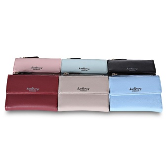 Baellerry Stylish PU Leather Card Holder Short Wallet Coin Purse For Women - Intl June 2018 - 4 Baellerry Stylish PU Leather Card Holder Short Wallet Coin Purse for Women - intl - 4