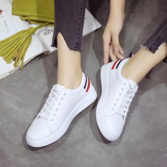BIGCAT Women Flat Shoes Sports Sneakers Running Shoes White - Intl June 2018 - 4 BIGCAT women flat shoes sports sneakers running shoes white - intl - 4
