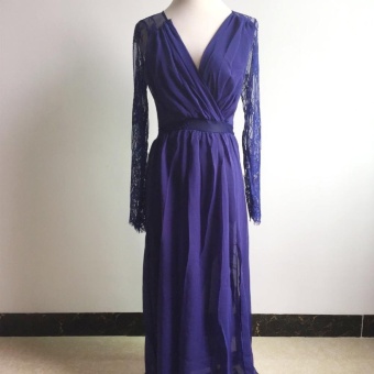 Blackhorse Sexy Lace Chiffon Evening Formal Party Cocktail LongDress Bridesmaid Prom Gown (Color:c0) - Intl June 2018 - 2 Blackhorse Sexy Lace Chiffon Evening Formal Party Cocktail LongDress Bridesmaid Prom Gown (Color:c0) - intl - 2