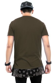 BLKSHP Black Bandana Hem Longline Tee June 2018 - 3 BLKSHP Black Bandana Hem Longline Tee - 3