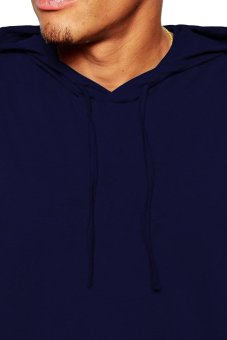 BLKSHP Xtreme Dropped Armholes Sleeveless With Hood And Raw Edgesin Navy Blue June 2018 - 3 BLKSHP Xtreme Dropped Armholes Sleeveless with Hood and Raw Edgesin Navy Blue - 3