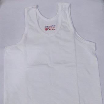 Blue Corner Sando Kids Plain White Size 12 For 6 To 8 Yrs Old Set Of 6's June 2018 - 2 Blue Corner Sando Kids Plain White size 12 for 6 to 8 yrs old set of 6's - 2