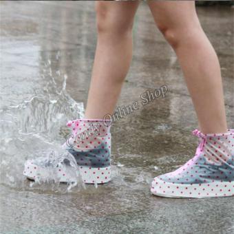 Candy Online Waterproof Non-slip Rain Shoe Covers (Pink) May 2018 - 4 Candy Online Waterproof Non-slip rain shoe covers (Pink) - 4