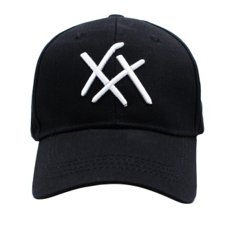 Cap City Fashion Plain Criss Cross Baseball Cap (Black) April 2018 - 2 Cap City Fashion Plain Criss Cross Baseball Cap (Black) - 2