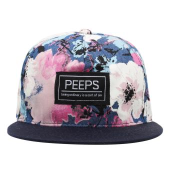 Cap City Unisex Hip-hop PEEPS Snapback (Floral) June 2018 - 2 Cap City Unisex Hip-hop PEEPS Snapback (Floral) - 2