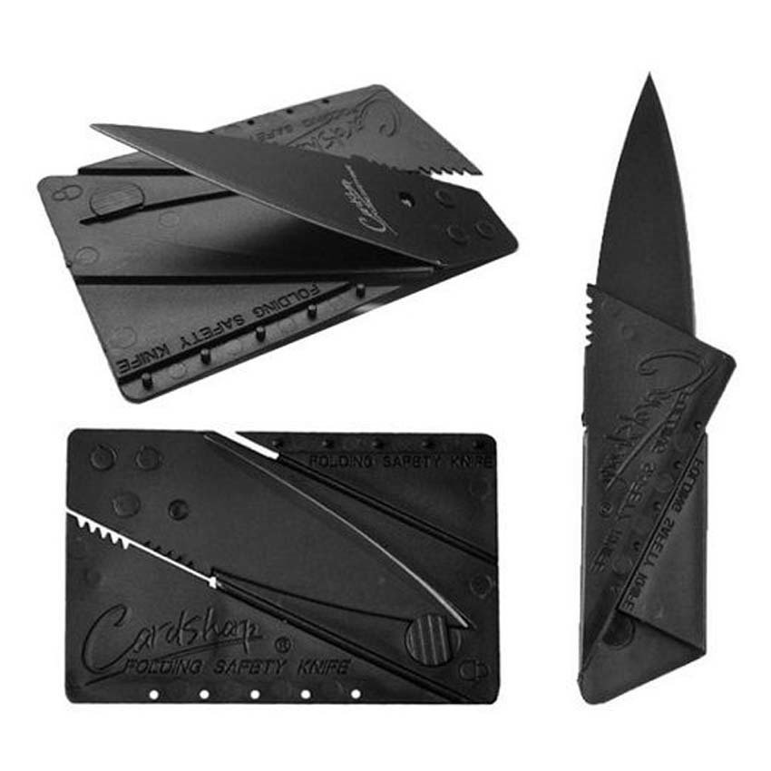 FREE Survival Knife Instablade Credit Card Pocket Knife kara4u