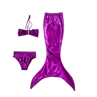 CatWalk 3PCS Girl Kids Mermaid Tail Costume Swimsuit Bikini Set3-8Years (Purple) June 2018 - 3 CatWalk 3PCS Girl Kids Mermaid Tail Costume Swimsuit Bikini Set3-8Years (Purple) - 3