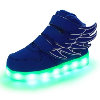 Children Boys Girls Running Wings Shoes Luminous Sneakers Led Light Up Kids Sneaker - Intl June 2018 - 3 Children Boys Girls Running wings shoes Luminous Sneakers Led Light Up Kids sneaker - intl - 3