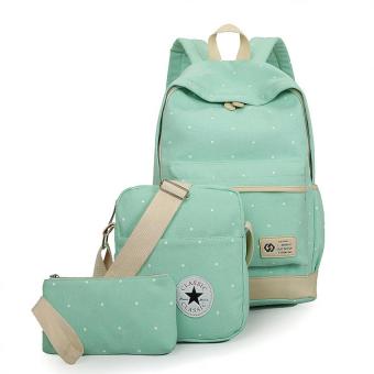 Clearance Sale !!! Pilot 9003 Korean 3-Pieces Leisure Style OxfordCanvas Laptop Shoulder Bag Hand Pouch Casual Backpack Bag WithPouch(Light Blue) June 2018 - 4 Clearance Sale !!! Pilot 9003 Korean 3-Pieces Leisure Style OxfordCanvas Laptop Shoulder Bag Hand Pouch Casual Backpack Bag WithPouch(Light Blue) - 4