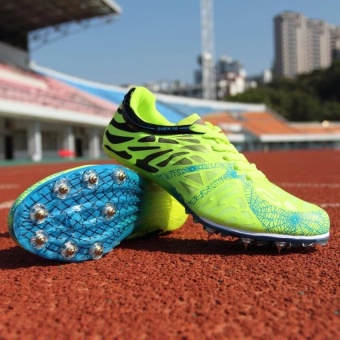 CLZQ Track Sports Running Shoes Spike Spikes Athletics TrainingShoes-Green - Intl May 2018 - 5 CLZQ Track Sports Running Shoes Spike Spikes Athletics TrainingShoes-Green - intl - 5