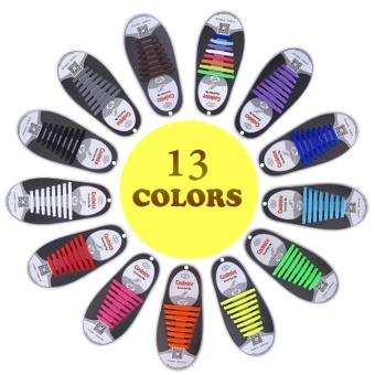 Coolnice No-Tie Silicone Shoelace RAINBOW June 2018 - 3 Coolnice No-Tie Silicone Shoelace RAINBOW - 3