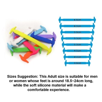 Coolnice No-Tie Silicone Shoelace RAINBOW June 2018 - 2 Coolnice No-Tie Silicone Shoelace RAINBOW - 2