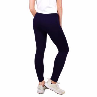 Cotton Republic Modern Fashionable Plain Leggings (Berry Blue) June 2018 - 2 Cotton Republic Modern Fashionable Plain Leggings (Berry Blue) - 2