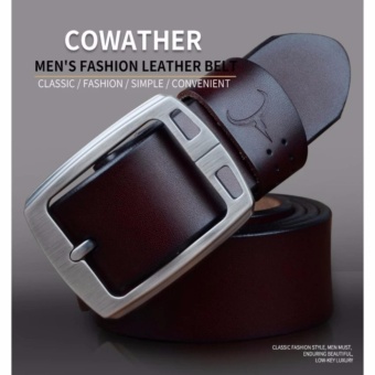 COWATHER 100% Cow Leather Belts For Men - Mens Cow Genuine Leather Belt For Dress & Jeans - Big & Tall Size - Great June 2018 - 4 COWATHER 100% Cow Leather Belts For Men - Mens Cow Genuine Leather Belt for Dress & Jeans - Big & Tall Size - Great - 4