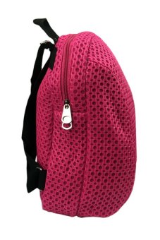 Elena 606 Backpack (Pink) With Free Unisex Silicone Strap Digital Led Watch (Assorted Color) April 2018 - 2 Elena 606 Backpack (Pink) with Free Unisex Silicone Strap Digital Led Watch (Assorted Color) - 2