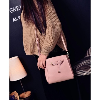 EsoGoal Women's PU Leather Handbag+Shoulder Bag+Purse+Card Holder 4pcs Set Tote Pink - Intl June 2018 - 5 EsoGoal Women's PU Leather Handbag+Shoulder Bag+Purse+Card Holder 4pcs Set Tote Pink - intl - 5