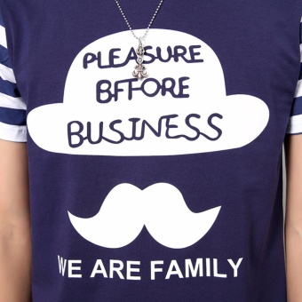 Family Matching Clothes Short Sleeve Father Mother Kids OutfitsFather And Son Fashion Cotton T-shirt (Father) - Intl June 2018 - 3 Family Matching Clothes Short Sleeve Father Mother Kids OutfitsFather and Son Fashion Cotton T-shirt (Father) - intl - 3