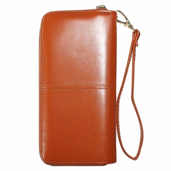 Fashion Lady Women Leather Wallet Long Card Holder Case ClutchPurse Handbag HOT Brown June 2018 - 3 Fashion Lady Women Leather Wallet Long Card Holder Case ClutchPurse Handbag HOT Brown - 3