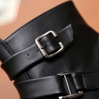 Fashion Men's Pointed Toe Leather Ankle Boots High Grade Men Martin Boot (Black) - Intl June 2018 - 3 Fashion Men's Pointed Toe Leather Ankle Boots High Grade Men Martin Boot (Black) - intl - 3