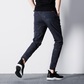 Fashion Men's Camo Army Color Casual Jogger Long Pants-DarkBlue(CN858) - Intl June 2018 - 5 Fashion Men's Camo Army Color Casual Jogger Long Pants-DarkBlue(CN858) - intl - 5