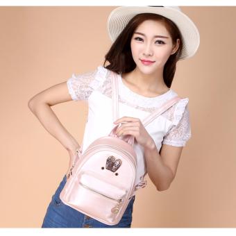 Fashion Small Women Backpacks Small Zipper Pu Leather Student Backpack Preppy Style Backpack Girls Women Back Pack Pink June 2018 - 2 Fashion Small Women Backpacks Small Zipper Pu Leather Student Backpack Preppy Style Backpack Girls Women Back Pack Pink - 2