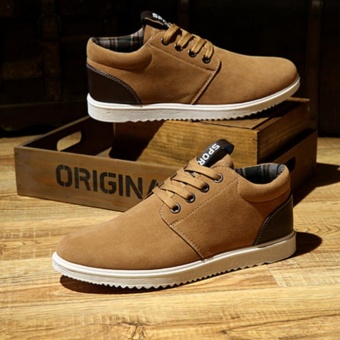 Fashionistas Men Comfortable Casual Shoes Brown - Intl June 2018 - 2 Fashionistas men comfortable casual shoes Brown - intl - 2