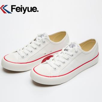 Feiyue Shoes Canvas Shoes Restoring Ancient Ways Low Classic For Men's And Women's Shoes(White) - Intl April 2018 - 3 Feiyue shoes canvas shoes restoring ancient ways Low classic for men's and women's shoes(White) - intl - 3