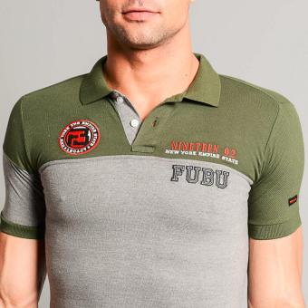 Fubu Muscle Fit Polo Shirt FBT05B-092 (Fatigue) June 2018 - 5 Fubu Muscle Fit Polo Shirt FBT05B-092 (Fatigue) - 5