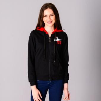 Fubu Queens Hoodie FGT16-005 (Red/Black) June 2018 - 5 Fubu Queens Hoodie FGT16-005 (Red/Black) - 5