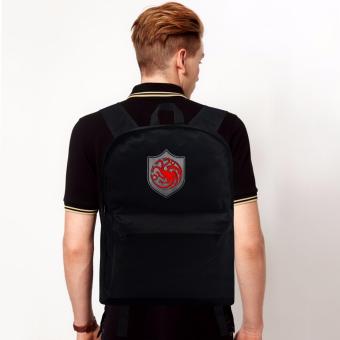 GAME OF THRONES House Targaryen Unisex Everyday Backpack (Black) June 2018 - 3 GAME OF THRONES House Targaryen Unisex Everyday Backpack (Black) - 3