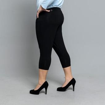 Get Laud Plus 3/4 Leggings Plain (Black) June 2018 - 2 Get Laud Plus 3/4 Leggings Plain (Black) - 2