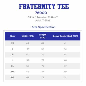 GILDAN Fraternity Tee (Tau Gamma Phi) June 2018 - 2 GILDAN Fraternity Tee (Tau Gamma Phi) - 2
