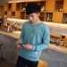 Grandwish Men Cartoon Printing Sweatshirts O-neck Korean Design M-3XL (Blue) June 2018 - 4 Grandwish Men Cartoon printing Sweatshirts O-neck Korean design M-3XL (Blue) - 4