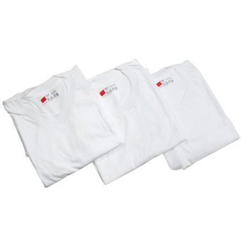 Hanes CLASSICS 3 Pieces Crew Neck T-Shirts (White) April 2018 - 3 Hanes CLASSICS 3 Pieces Crew Neck T-Shirts (White) - 3