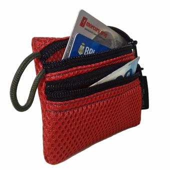 HANUMAN 2-zipper Wallet Coin Money Purse Pouch - Maroon June 2018 - 2 HANUMAN 2-zipper Wallet coin money purse pouch - Maroon - 2
