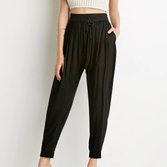 Harem Jogger Pants Black June 2018 - 2 Harem Jogger Pants Black - 2