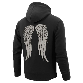 Hequ Fall And Winter The Wings Horn Hooded Hoodie Sweater JacketMen Black - Intl July 2018 - 2 Hequ Fall and Winter The Wings Horn Hooded Hoodie Sweater JacketMen Black - intl - 2