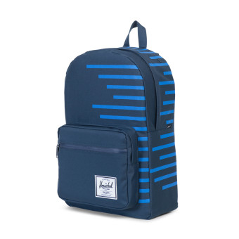Herschel Supply Co. Pop Quiz Offset Backpack - Navy/Cobalt Stripes April 2018 - 2 Herschel Supply Co. Pop Quiz Offset Backpack - Navy/Cobalt Stripes - 2