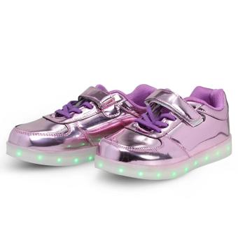 Hk Bubugao 1122 Deluxe Fashion Sports Dancing LED Lightning Girl's Sneaker Shoes (Violet) June 2018 - 2 Hk Bubugao 1122 Deluxe Fashion Sports Dancing LED Lightning Girl's Sneaker Shoes (Violet) - 2
