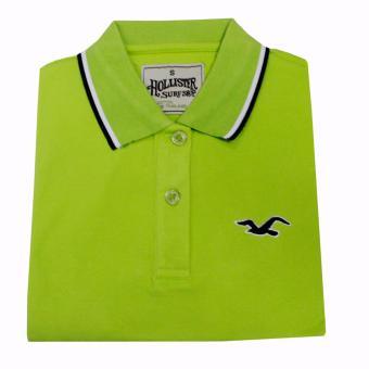 Hollister Couple Polo Shirt(Lime Green) June 2018 - 3 Hollister Couple Polo Shirt(Lime Green) - 3
