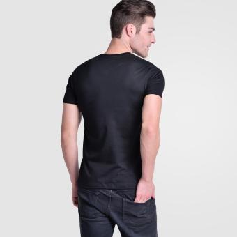 Huga Activewear Black V-Neck Tee June 2018 - 3 Huga Activewear Black V-Neck Tee - 3