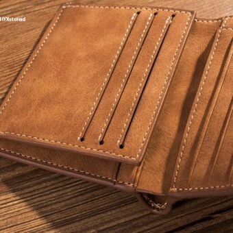 HYX HOT DEAL!!!Men PU Leather Coin Purse Pockets Card Holder Clutch Wallet(Coffee) - Intl April 2018 - 5 HYX HOT DEAL!!!Men PU Leather Coin Purse Pockets Card Holder Clutch Wallet(Coffee) - intl - 5