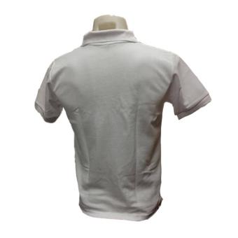 JEVANA Plain White Polo Shirt June 2018 - 3 JEVANA Plain White Polo Shirt - 3