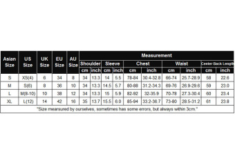 JinGle Women V Neck Short Sleeve One Piece Bikini Swimwear (Black) July 2018 - 4 JinGle Women V Neck Short Sleeve One Piece Bikini Swimwear (Black) - 4