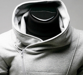 Jo.In Men Stylish Thickening Hoodie Jacket / Coat / Sweatshirt 3Colors (Gray) June 2018 - 5 Jo.In Men Stylish Thickening hoodie jacket / coat / sweatshirt 3Colors (Gray) - 5