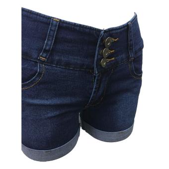 Korea High Waist Denim Shorts Female Jeans June 2018 - 3 Korea High waist denim shorts female jeans - 3