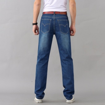 Korea New Face Look Men's Designer Jeans Casual Denim Mens PantFashion Trousers - Intl April 2018 - 2 Korea New Face Look Men's Designer Jeans Casual Denim Mens PantFashion Trousers - intl - 2